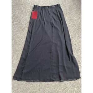 NEW JS Collection Macy's Size 12 Black Skirt *FREE SHIPPING*